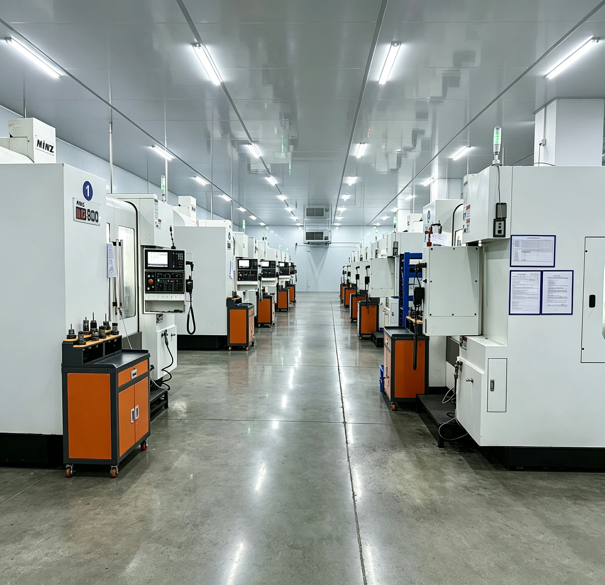 CNC 车间与检测