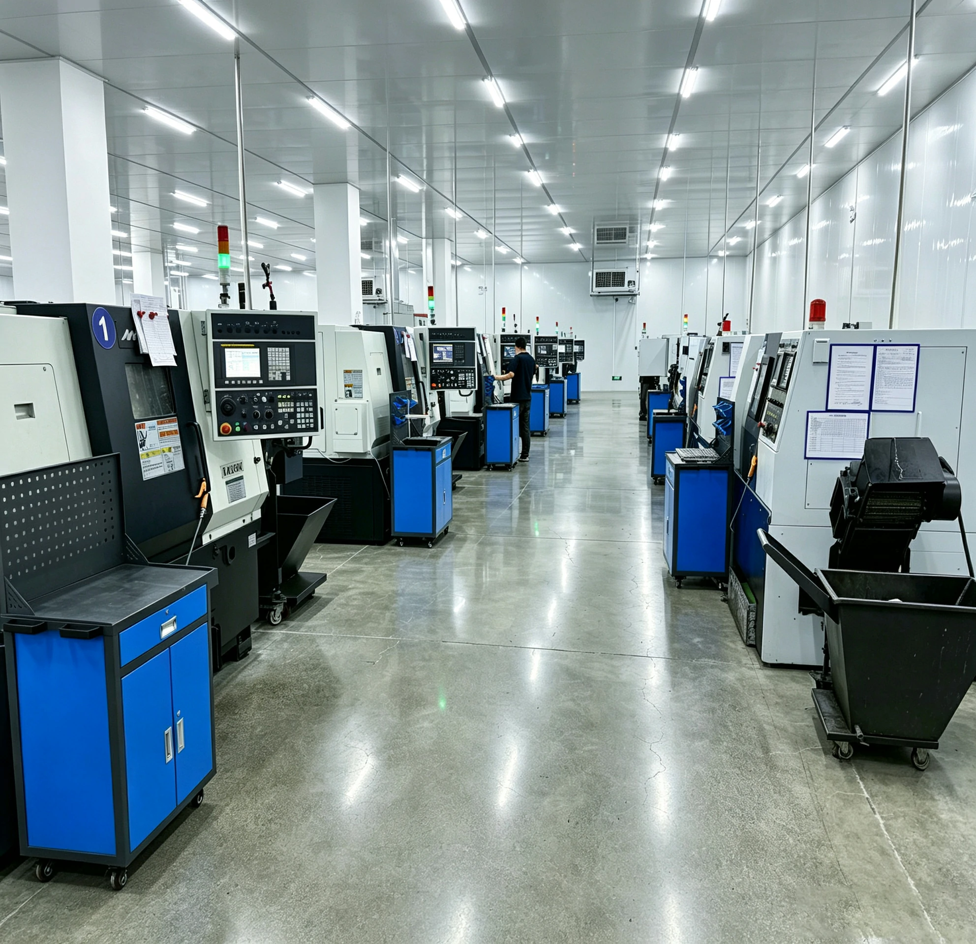 CNC 车削车间